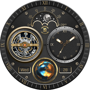 BFF11-Gold Analog Earth & Gear